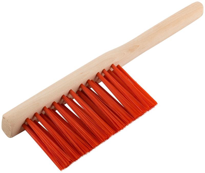 Щетка-сметка искусств. щетина деревянная ручка 3-х рядная 280мм КУРС 68031