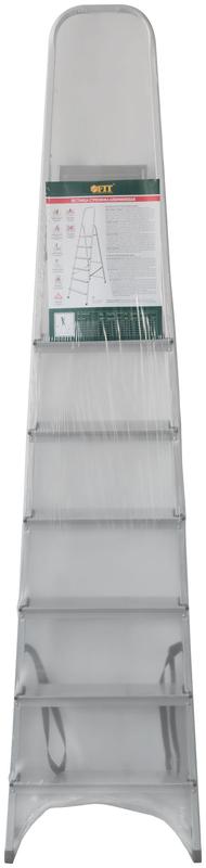 Лестница-стремянка 7 ступ. 4.94кг алюм. FIT 65345