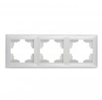 Рамка 3-м VALENZO 6303H бел. ASD / IN HOME 4690612006444