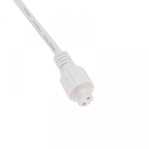 Шнур питания для уличных гирлянд (без вилки) 3А провод бел. IP65 Neon-Night 315-004